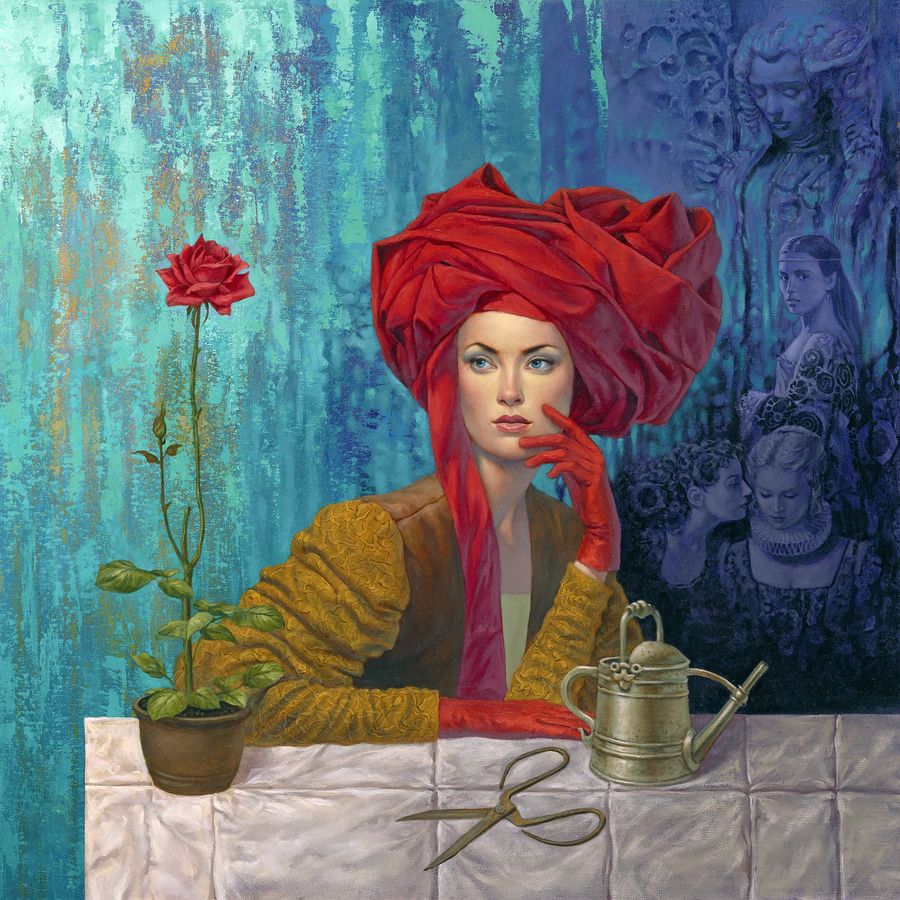 Michael Cheval Jealousy (SN) (Metal) (Mounted)